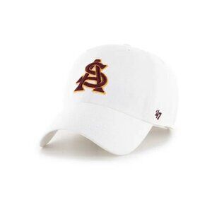 Arizona State Sun Devils White Adjustable Baseball Cap
